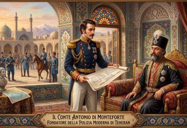 un ufficiale italiano rivoluziono l’ordine pubblico per Qajar